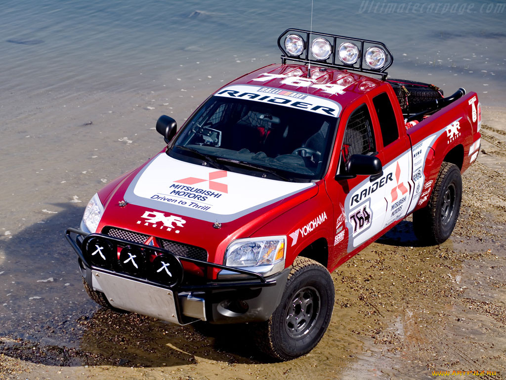 mitsubishi, baja, raider, 